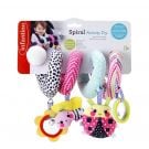 Jucarie bebelusi, B Kids, Spirala pentru activitati, Roz