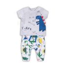 Set tricou cu maneca scurta si pantaloni Minoti Rex