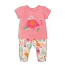 Set tricou cu maneca scurta si pantaloni Minoti Lullaby