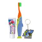 Set igiena orala pentru copii Pierrot Travel Sharky