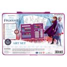 Trusa artistului Disney Frozen II cu acuarele si culori, 68 buc