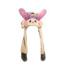 Caciula din plus cu urechi miscatoare, Doolallie Flappers, Lama