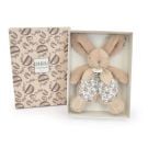 Jucarie de plus, Doudou, Iepuras, 18 cm, Bej