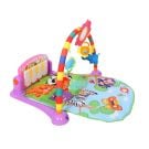 Saltea de activitati, 77 x 52 cm, Lorelli Piano Gym, Pink
