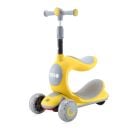 Trotineta cu 3 roti, leduri, Lorelli Trio, Yellow