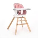 Scaun de masa Lorelli, 3 in 1, cu sezut rotativ, Napoli, Pink Bears