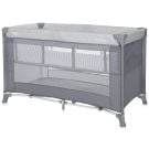 Patut pliabil Lorelli Torino, 2 nivele, Grey Striped Elements