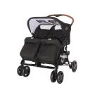 Carucior pentru gemeni, Lorelli Twin, Black