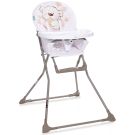 Scaun de masa Lorelli Cookie, White Teddy Bear