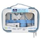 Set de ingrijire bebelusi, Lorelli, 7 produse esentiale, 0 luni+, Moonlight Blue