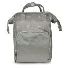 Rucsac accesorii bebelusi, Lorelli Tender, multiple compartimente, buzunar izoterm, Grey