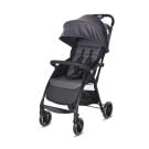 Carucior pentru nou-nascut, Lorelli Fresh, ultra-light, pana la 22 kg, Grey