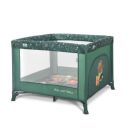 Tarc de joaca, Lorelli Play N Relax, 100 x 100 x 75 cm, deschidere laterala, geanta de transport, Green Night
