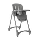 Scaun de masa, Lorelli Tummy Time, reglabil multiple pozitii, roti din silicon, Grey