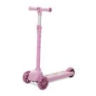 Trotineta, Lorelli Jetster, pana la 20 kg, maner reglabil 3 eozitii, roti cu leduri colorate, frana de picior, Pink