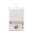 Protectie impermeabila saltea bebe, tip cearsaf cu elastic, Lorelli, 70 x 140 + 20 cm, Alb