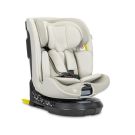 Scaun auto, Lorelli Solaris, I-Size, Isofix, picior de sprijin, rotativ 360, 40-150 cm, Beige