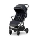 Carucior pentru copii, Lorelli Calista, pliere automata, cadru aluminiu, pana la 22 kg, Black