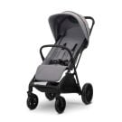 Carucior pentru copii, Lorelli Nuvella, pliere cu o mana, spatar reglabil, pana la 22 kg, Grey