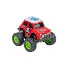 Masinuta Globo Die Cast, Pull Back & Go, Rosu