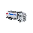 Cisterna Globo Die Cast Pull Back & Go, Alb
