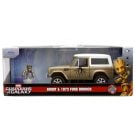Masina si figurina Groot, Jada, Marvel 1973 Ford Bronco, 1:32