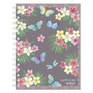 Caiet matematica cu spirala, A5, Herlitz, Ladylike Butterflies, 100 file