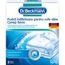 Pudra inalbitoare super white Dr. Beckmann, 2 x 40 g