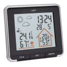Statie meteo wireless life, Tfa, 35.1153.01, cu transmitator wireless extern inclus, neagra