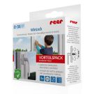 Set 3 sigurante pentru usi de balcon si ferestre, Reer, 70060