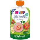 Smoothie din mere, banane si capsuni cu ovaz, Hipp, 120 ml