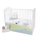 Set lenjerie de pat Kikka Boo Cat Lovely, 3 piese