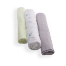Set lenjerie de pat Kikka Boo Muselin, Nave, 3 piese