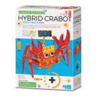 Kit constructie crab robot hibrid, 4M, Stiinta verde