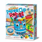 Set creativ STEM 4M, Robotul din carton, Thinking kits