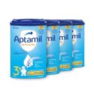 Lapte praf Aptamil Tetra Pack, Nutricia Junior 3+, 800 g, 36 luni+