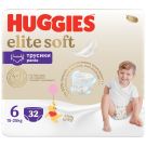 Scutece Chilotel Huggies, Elite Soft Pants Mega, Marimea 6, 15-25 kg, 32 buc
