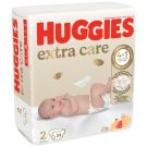 Scutece Huggies, Extra Care Convi, Nr 2, 3-6 kg, 24 buc