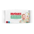 Servetele umede, Huggies, All Over Clean, 56 buc