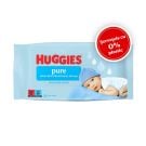 Servetele umede Huggies, BW Pure, zero plastic, 48 buc