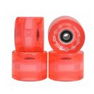 Set 4 roti skateboard DHS, Roz