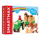Joc magnetic, Smart Max, Primul meu tractor, 22 piese
