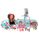 LOL Surprise Glamper 2 in 1, Set de joca cu 55 de surprize