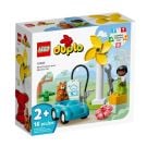 LEGO® DUPLO® Town - Turbina eoliana si masina electrica (10985)