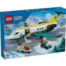 LEGO® City - Avion-ambulanta pentru urgente (60465)