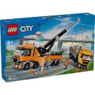 LEGO® City - Camion de remorcare si recuperare cu macara (60467)