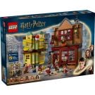 LEGO® Harry Potter - Furnituri Vajthat de calitate si magazin de inghetata (76452)