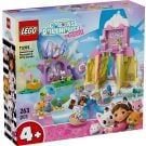 LEGO® Gabby's Dollhouse - Muntele de dulciuri si gradina Miau-Zanei (11205)