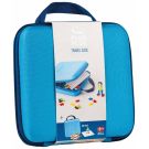 Set constructie, Plus-Plus, 100 piese, portabil, in geanta cu fermoar
