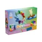 Set de constructie, Plus-Plus, 60 piese mari multicolore, Invata sa construiesti